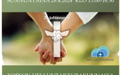 Helluntailiikkeen Käsi kädessä -toiminta täyttää 20 vuotta