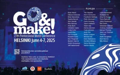 Go & Make! -maailmankonferenssiin saadaan poikkeuksellisen laaja joukko puhujia, jotka edustavat maailmanlaajuista helluntailiikettä ja seurakuntakenttää