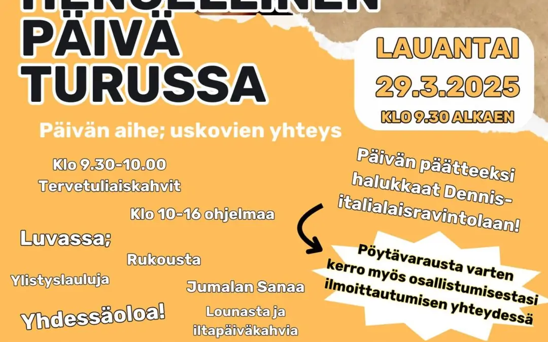 Kuurojen hengellinen päivä Turussa