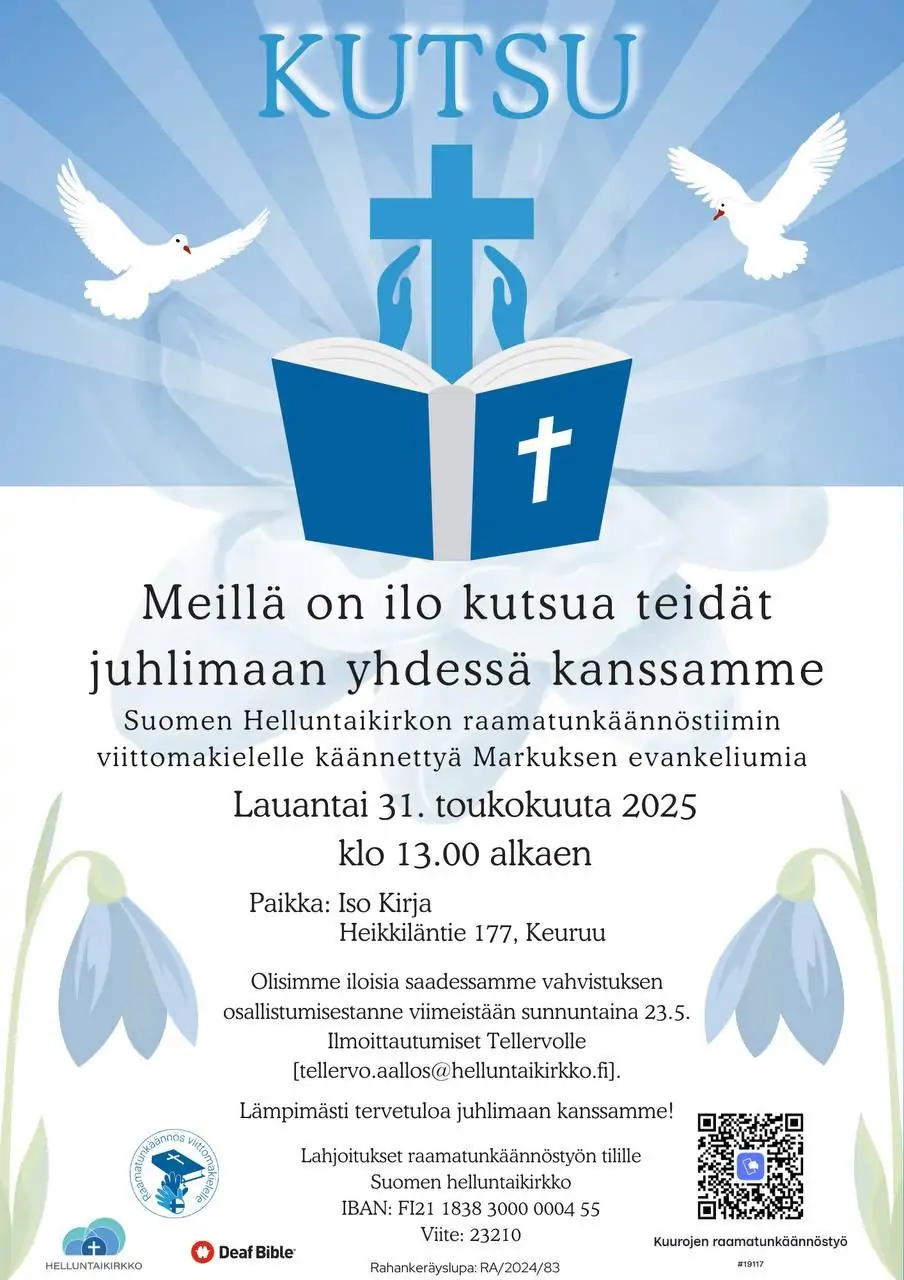 Raamatunkäännöstyön juhla