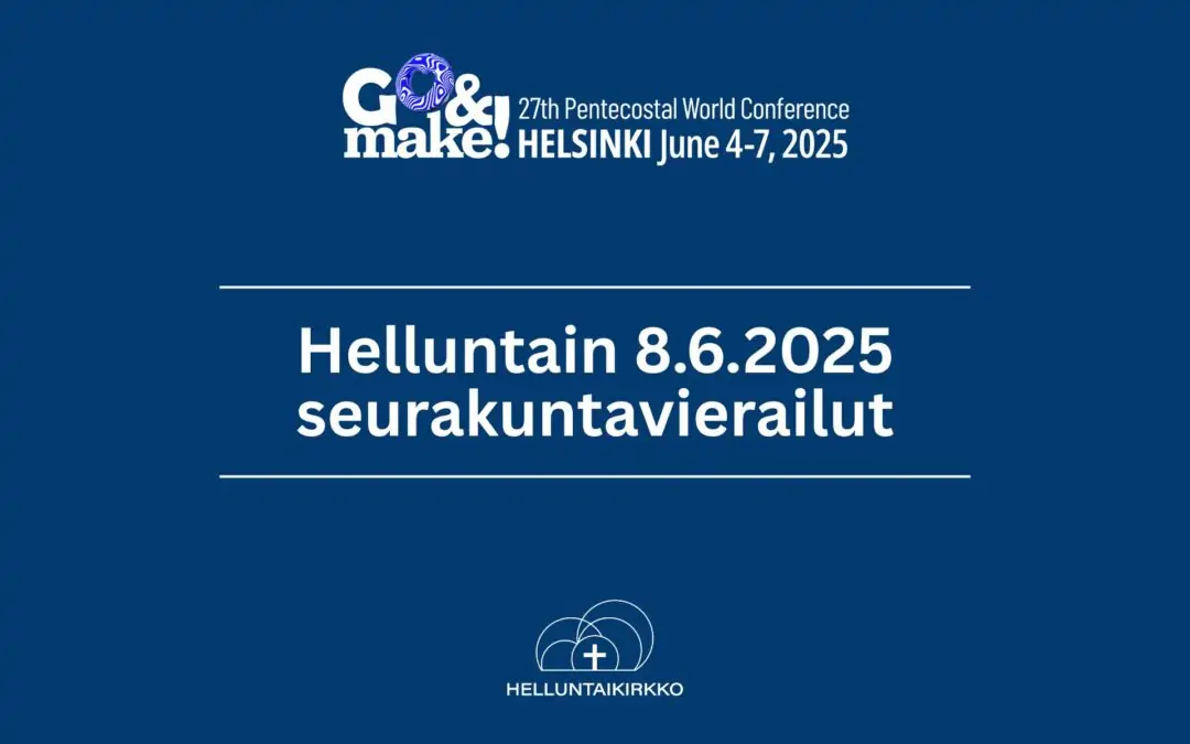 Suojattu: Helluntain seurakuntavierailu 8.6.2025
