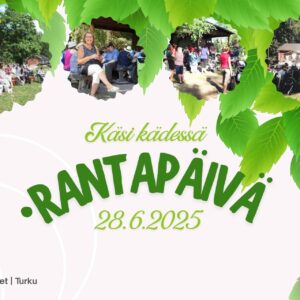 Käsi kädessä -rantapäivä Turussa on 28.6.2025