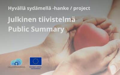 Hyvällä sydämellä -hankkeen julkinen tiivistelmä | Public Summary