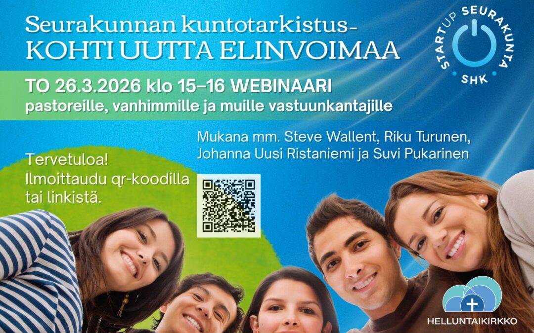 Seurakunnan kuntotarkastus – kohti uutta elinvoimaa -webinaari